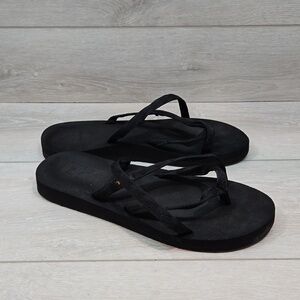 Teva Women Thong Sandals Flats shoes sz 11